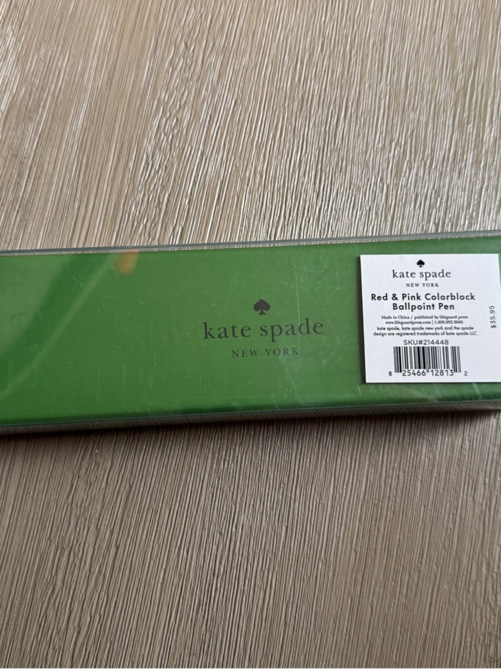 Kate Spade Color-Block Ballpoint Pen NIB - Picture 3 of 5